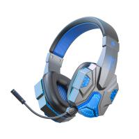 SY-T830 Wireless Gaming Headset Dual-mode Universal Bluetooth Headphones with Mic - Blue