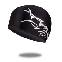 Jehu-Black-Knitted-Swim-Cap-Unisex-One-Size-Soft-and-Comfortable-Non-restrictive-Random-Pattern-1