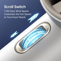 Laptops-Computers-JISULIFE-Handheld-Fan-Pro1-Speed-1-100-Adjustable-Mini-Portable-Fan-3600mAh-Battery-Rechargeable-Personal-Fan-Digital-Display-Travel-Camping-White-3