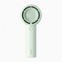 JISULIFE Handheld Portable Turbo Fan,4000mAh USB Rechargeable Personal Battery Operated Mini Small Pocket Fan with 5 Speeds -Green