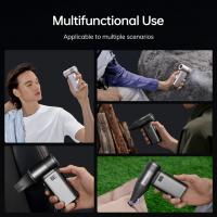 Laptops-Computers-JISULIFE-Portable-Handheld-Fan-5-IN-1-100-Speed-9000mAh-Max-25-Hrs-Rechargeable-18W-Power-Bank-with-Flashlight-Ultra-Motor-Metal-Shell-Brown-9