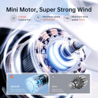 Laptops-Computers-JISULIFE-Portable-Handheld-Fan-Life9-Turbo-Power-High-Speed-Air-18H-Max-Cooling-Time-5-Gear-Wind-5000mAh-Rechargeable-Mini-Pocket-Design-Black-6