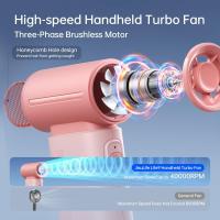 Laptops-Computers-JISULIFE-Portable-Handheld-Fan-Life9-Turbo-Power-High-Speed-Air-18H-Max-Cooling-Time-5-Gear-Wind-5000mAh-Rechargeable-Mini-Pocket-Design-Pink-2
