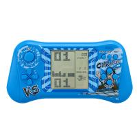 Classic nostalgic large screen eye friendly Tetris game console, children's puzzle electronic toy - 10110 large screen blue
