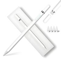 iPad-Accessories-Stylus-Pen-for-iPad-2018-2025-Fast-Charging-Magnetic-Pencil-1st-Generation-Type-C-with-Tilt-Sensitivity-Palm-Rejection-for-iPad-White-2