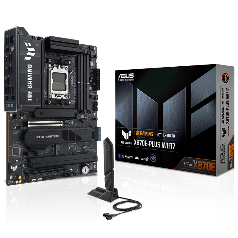 Asus TUF Gaming X870E-PLUS WiFi7 AM5 ATX Motherboard (TUF GAMING X870E-PLUS WIFI7)