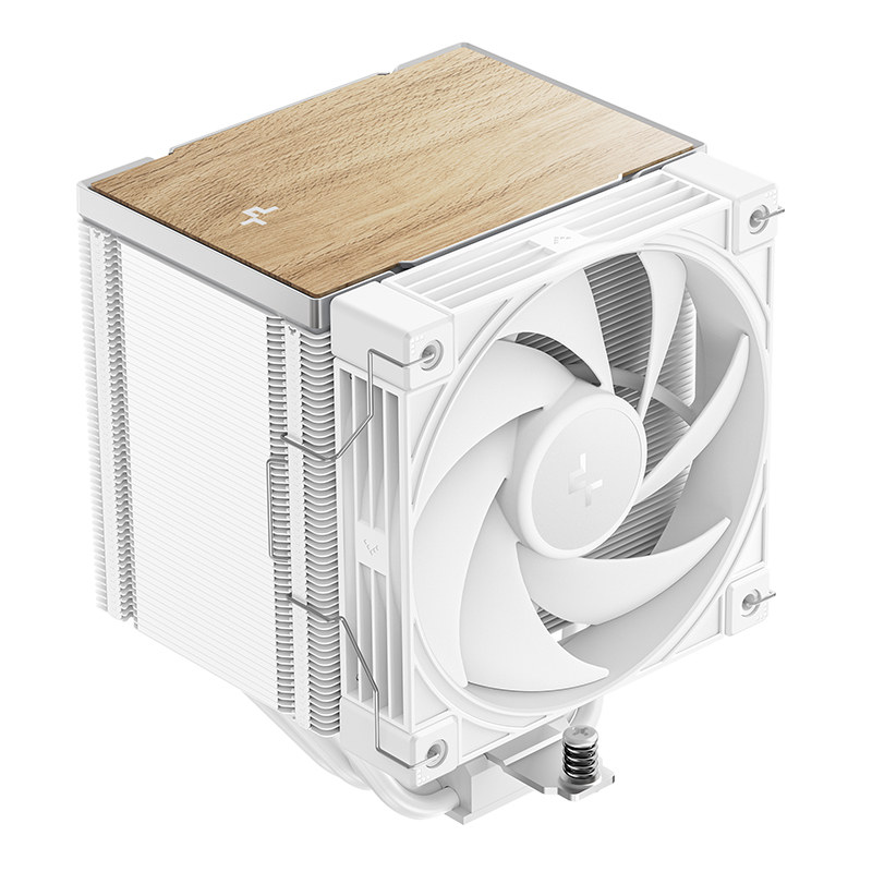 DeepCool AK500 G2 Wood Grain Top CPU Cooler - White (R-AK500G2-WHNNMN-GJD)