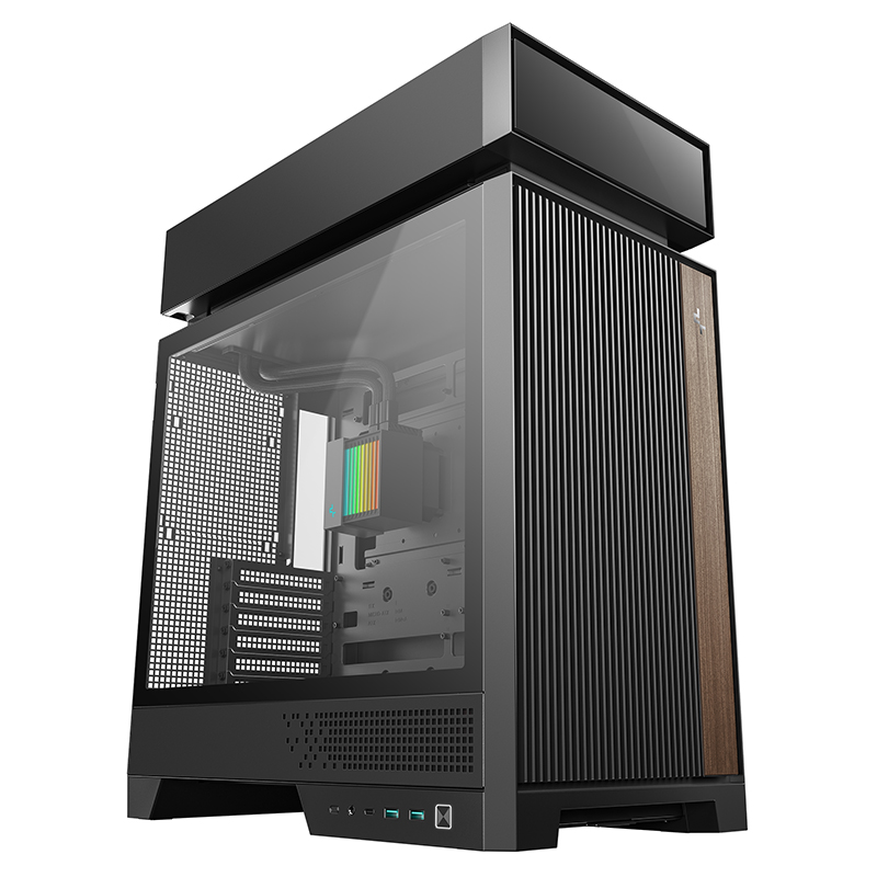 DeepCool CL6600 ATX Case with 360mm ARGB Liquid Cooler (R-CL6600-BKNNA0-G-1)