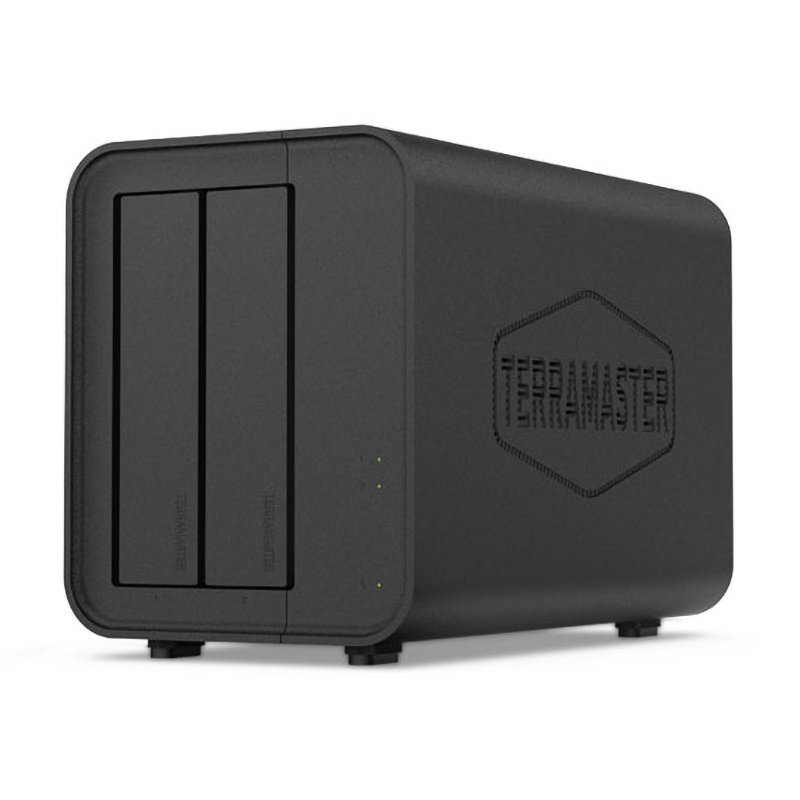 Terra Master Intel N95 Quad Core 2 Bay NAS (F2-424)