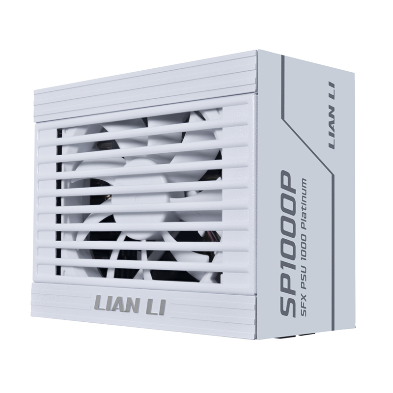 Lian Li 1000W 80+ Platinum Fully Modular PCIe 5.1 ATX 3.1 Power Supply - White (SP1000P.W)