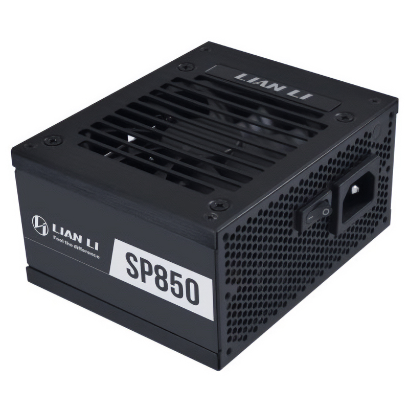 Lian Li SP 850W V2 SFX 80+ Gold Fully Modular PCIe 5.1 ATX 3.1 Power Supply - Black (SP0850G.B)