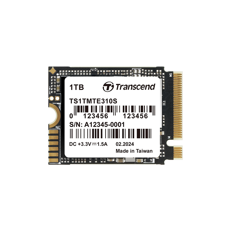 Transcend 1TB 310S 3D NAND PCIe 4.0 M.2 2230 SSD (TS1TMTE310S)