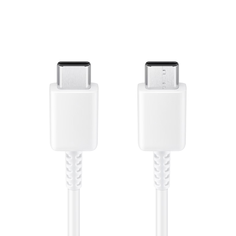 Samsung 60W PD USB-C to USB-C White Cable - 1m (EP-DA705BWEGWW)