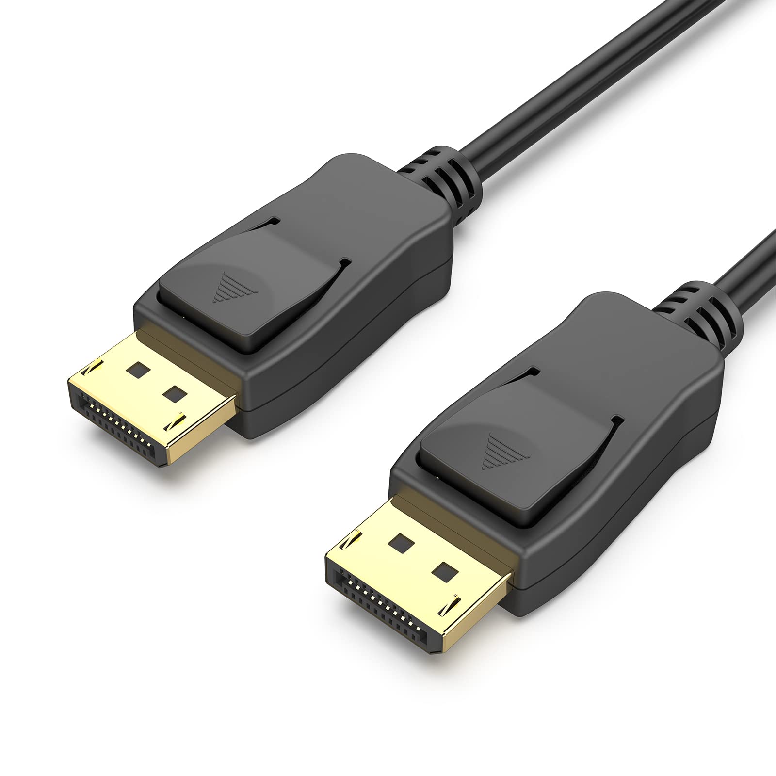 VELORICA DisplayPort to DisplayPort Cable v1.2 1.8M, Supports up to 4K@60Hz, 2K@144Hz, Male to Male Computer Monitor Cable