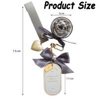 Keychains-Keychain-Rose-Eternal-Flower-Valentine-s-Day-Gift-Nameplate-Bag-Keyring-Pendant-Gray-4