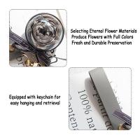 Keychains-Keychain-Rose-Eternal-Flower-Valentine-s-Day-Gift-Nameplate-Bag-Keyring-Pendant-Gray-6