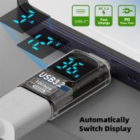 Network-Adapters-Type-C-Smart-LED-Display-USB-C-to-USB3-2-Type-A-Adapter-10Gbps-Data-Current-Voltage-Fast-Charging-Monitoring-Display-Tester-29