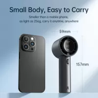 Personal-Fans-JISULIFE-Handheld-Fan-Pro1S-5000mAh-Battery-USB-Rechargeable-Speed-1-100-Adjustable-Brushless-Motor-Metal-Body-Digital-Display-2025-Grey-13