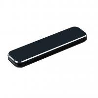 Mini Metal Back-attached Stand for Smartphones - Black