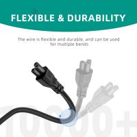 Power-Cables-3-Prong-IEC-C5-AC-Power-Supply-Cord-Compatible-for-Monitor-Desktop-Computers-Scanners-LG-LED-LCD-Smart-HDTV-PC-Laptop-Power-Cable-1-5M-3