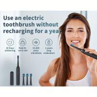 T7-Portable-Sonic-Electric-Toothbrush-Adult-Rechargeable-Electric-Toothbrush-with-4-Brush-Heads-Black-8