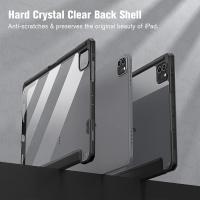iPad-Accessories-Hybrid-Slim-black-Case-for-iPad-Pro-11-inch-4th-3rd-Generation-2022-2021-Built-in-Pencil-Holder-Shockproof-Cover-w-Clear-Transparent-Back-Shell-6