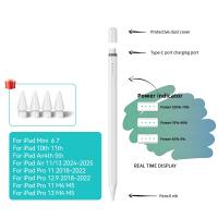 iPad-Accessories-Stylus-Pen-for-iPad-2018-2025-Fast-Charging-Magnetic-Pencil-1st-Generation-Type-C-with-Tilt-Sensitivity-Palm-Rejection-for-iPad-White-30