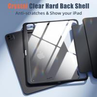 iPad-Accessories-iPad-Pro-13-Inch-Case-M4-2024-Model-7th-Generation-with-Pencil-Holder-Smart-iPad-Case-Support-Pencil-Pro-and-Pencil-USB-C-black-11