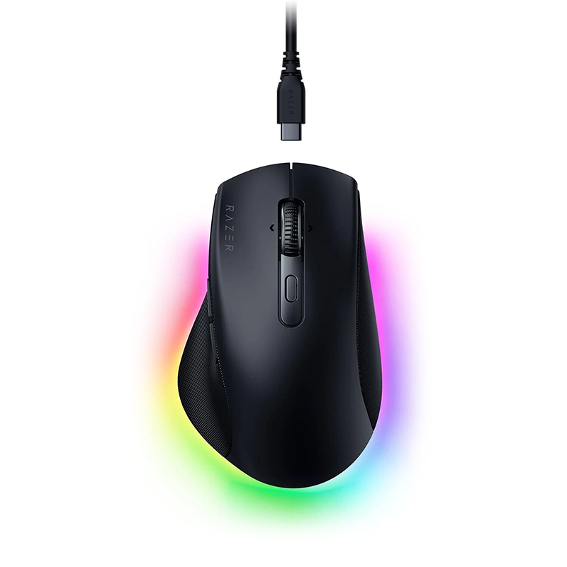 Razer Pro Click V2 RGB Ergonomic Wireless Mouse (RZ01-03900100)