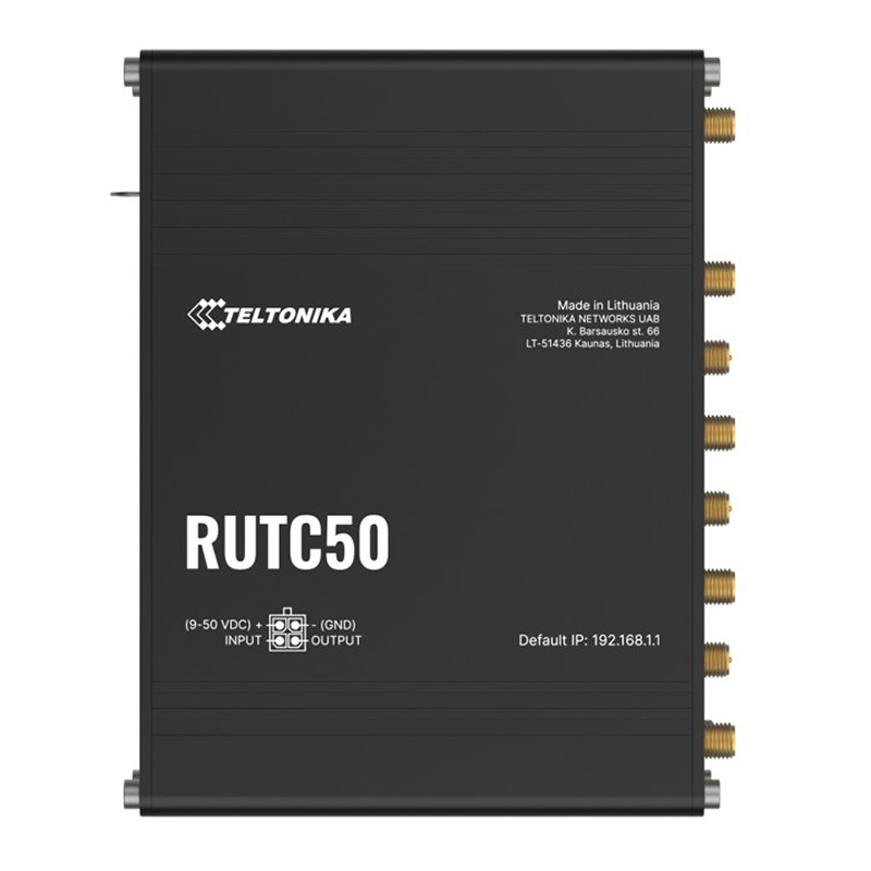 Teltonika RUTC50 5G Wi-Fi 5 Router (RUTC50200300)