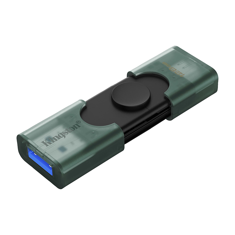 Kingston 128GB DataTraveler Duo with Dual USB-A/C Flash Drive (DTDEG2/128GB)