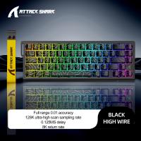 Gaming-Keyboards-ATTACK-SHARK-X68-HE-Magnetic-8K-Rapid-Trigger-Keyboard-0-02mm-Black-RGB-5