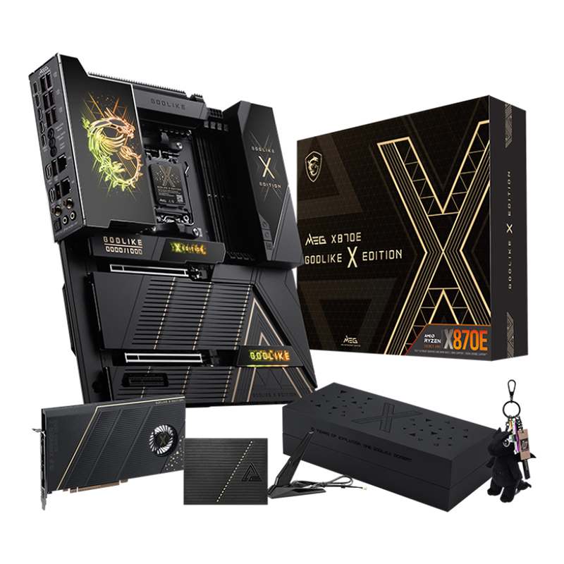MSI MEG X870E Godlike X Edition AM5 E-ATX Motherboard (MEG X870E GODLIKE X EDITION)