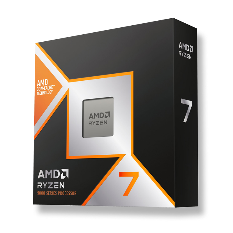 AMD Ryzen 7 9850X3D 8 Core 5.6 GHz AM5 CPU Processor (100-100001973WOF)