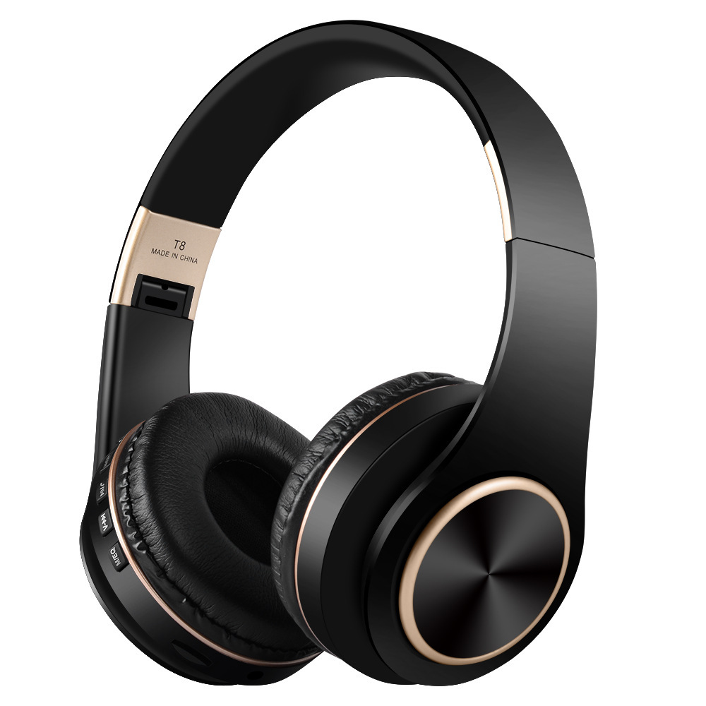 ANC Noise Cancelling Gaming Headphones, Wireless Bluetooth Over-Ear Headset with Ultra-Long Battery Life, Foldable Soft Ear Cups