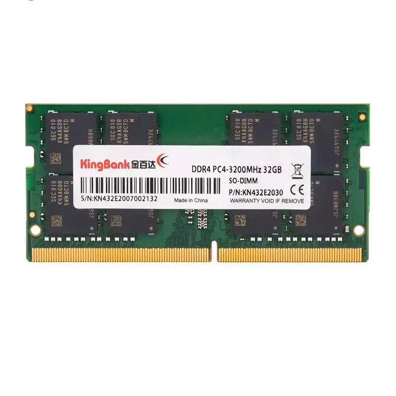 メモリー KingBank DDR4 3200MHz 32GB SO-DIMM KingBank DDR4 3200MHz 32GB SO-DIMM Amazon.com: KingBank Official