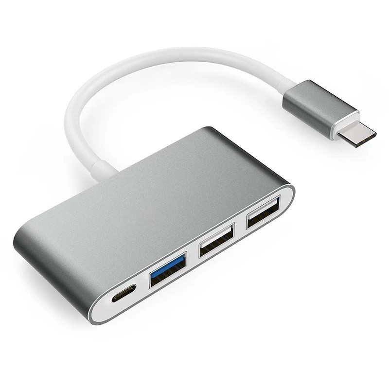 Built to Last: Aluminum USB 3.0 Hub – 5Gbps Speed + Heat Dissipation Design