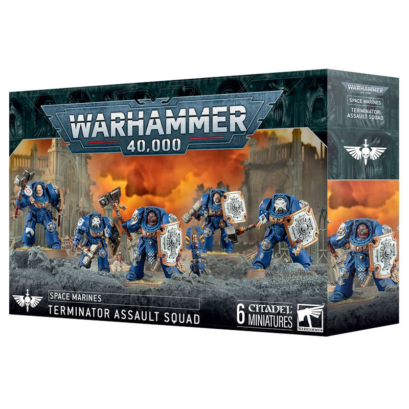 Games Workshop 48-34 Space Marines: Terminator Assault Squad
