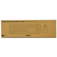 Logitech Signature Slim MK620 Wired Keyboard and Mouse Combo for Business (920-013351)