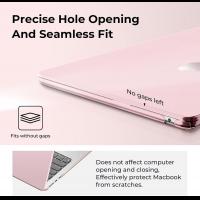 MacBook-Accessories-Case-Compatible-with-MacBook-Air-13-inch-M4-2025-2024-2023-2022-M3-M2-A3240-A3113-A2681-Crystal-Hard-Shell-Scratch-Resistant-Protective-Cover-pink-5
