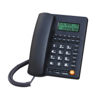LCD Corded Caller ID Telephone Home Office Wired Landline Telephone Set Phone Caller