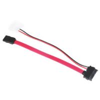 SATA-Cables-Astrotek-Slim-SATA-Cable-30cm-10cm-6-pins-7-pins-to-4-pins-7-pins-Red-AT-SATA-SLIM-2