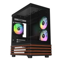Thermaltake View 170 WS ARGB TG mATX Case - Black (CA-1Z4-00M1WN-WS)
