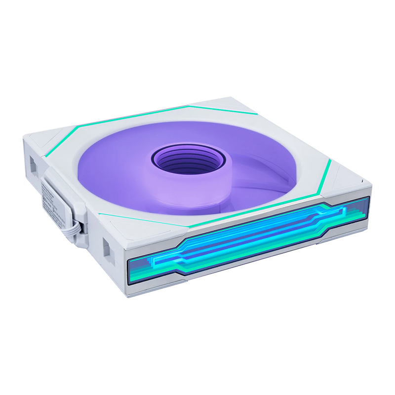 Lian Li Uni Fan SL-INFINITY 140mm Wireless Reverse Blade ARGB 1700RPM PWM Fan - White (14RSLIN1W1W)