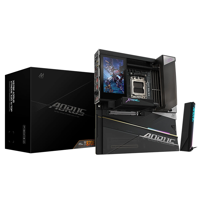 Gigabyte X870E Aorus Xtreme X3D AI TOP AM5 E-ATX Motherboard (X870E AORUS XTREME X3D AI TOP)