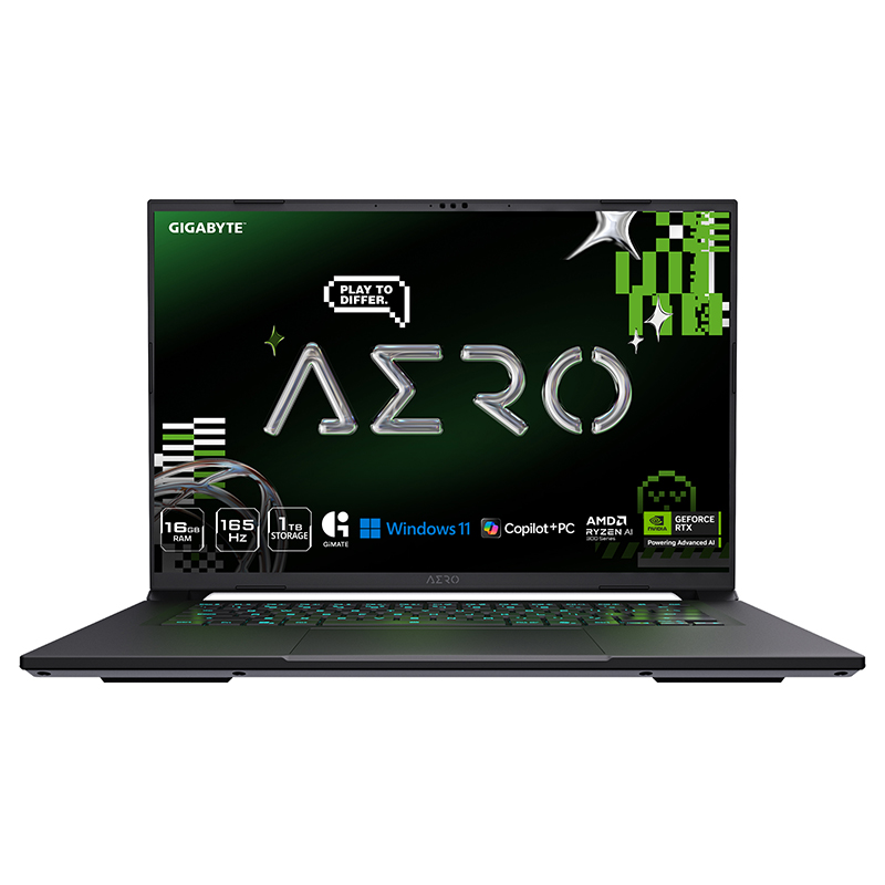 Gigabyte Aero X16 16in WQXGA 165Hz Ryzen AI 7 350 RTX 5070 1TB SSD 16GB 