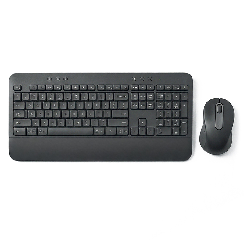 Logitech Signature MK650 Wireless Keyboard and Mouse Combo for Business - Graphite (920-011014)