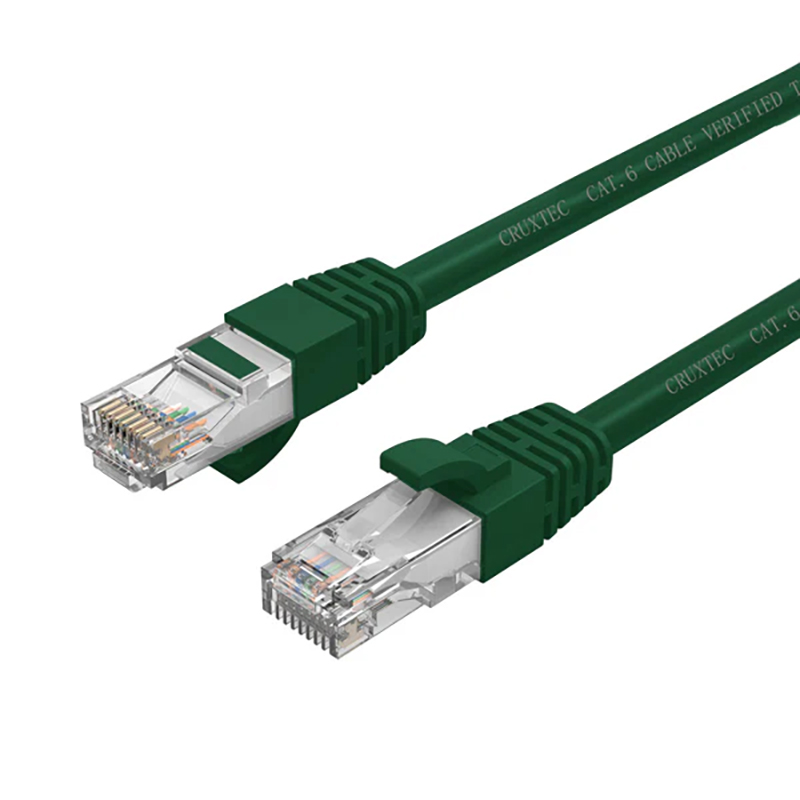 Cruxtec Cat6 Ethernet Cable 10m - Dark Green (RC6-100-DG)