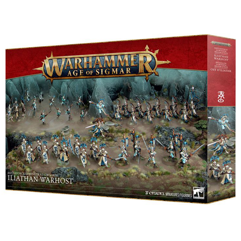 Games Workshop 87-42 Lumineth Realmlords: Iliathan Warhost (99120210071)