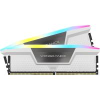 Corsair 32GB (2x16GB) CMH32GX5M2E6000Z36W Vengeance RGB CL36 6000MHz DDR5 RAM - White
